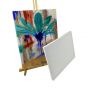 Custom 20x30,30x40,40x40cm blank gallery wrapped wooden stretched canvas