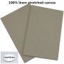 100% Linen quality canvas stretched