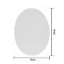Diy Oval Cotton Oil Painting Canvas Mini And Stretched Canvas 