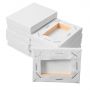 Painting Canvas Blank Mini For Oil Paint Wood Frame White Stretched Cotton Canvas DIY Artists School Supply