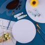 Round Stretched Canvas For Artist Canvas Professional Stretched