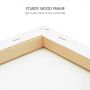 White Blank Art Boards Mini Stretched Artist Canvas Art Board Acrylic Oil Paint Cotton Artwork Painting Framed Board Art