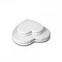 White Blank Heart Shaped Stretched Artist Canvas For Oil Painting Acrylic Watercolor Oil Painting