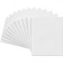 Stretched Canvas Blank White Canvases, 100% Cotton Art Supplies for Acrylic Pouring and Oil Painting