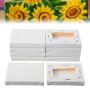 Painting Canvas Blank Mini For Oil Paint Wood Frame White Stretched Cotton Canvas DIY Artists School Supply