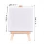 White Blank Art Boards Stretched Artist Canvas