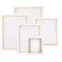  Cotton White Stretched Canvas Frame For Drawing Painting DIY Canvas Painting Supplies