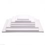 White Blank Stretched Canvas Square Artist Canvas For Painting Canvas