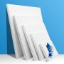 White Blank Stretched Artist Canvas  Acrylic Oil Paint Artwork Painting