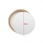 Canvas Oval Cotton Oil Painting Canvas Stretched Canvas Home Decors For Primed Oil Acrylic Paint Paintings