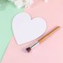 Heart Shape Cotton Artist Canvas Sketchpad