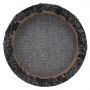 Round Blank Black Canvas Watercolor Painting DIY Crafts For Acrylic Oil Painting