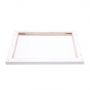 White Blank Stretched Canvas Square Artist Canvas