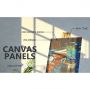 White Blank Canvas 100% Cotton Artist Canvases for Painting Acrylic Paint Oil Painting