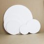 Canvas Oval Cotton Oil Painting Canvas Stretched Canvas Home Decors For Primed Oil Acrylic Paint Paintings