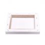White Blank Stretched Canvas Square Artist Canvas