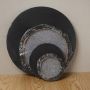 Round Blank Black Canvas Watercolor Painting DIY Crafts For Acrylic Oil Painting