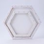 DIY Cotton Oil Painting Canvas Stretched Blank Handmade DIY Paint Canvas Hexagon Home Wall Picture Decors 2021