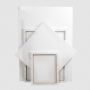 High Quality White Blank Square Artist Stretched Canvas for Watercolor Acrylic Oil Painting Art Supplies DIY Craft
