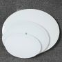 Oval Blank White Black Canvas For Acrylic Oil Watercolor Painting DIY Crafts Art Supplies