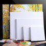 White Blank Square Artist Canvas For Canvas Oil Painting