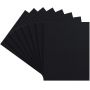 Black Stretched Canvas for Painting