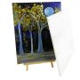 Professional Quality 12oz Primed Gesso Artist Stretched