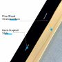Wholesale wooden frame art blank stretched painting artist black canvas