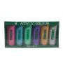 kids art color metallic acrylic paint 100ml