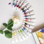 12 ml 12 colors art acrylic paint set for beginner