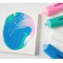 Custom Logo Fun Fluid Art Pouring Acrylic Paints for Canvases