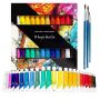 Wholesale 24 12 18 32 48 Colors Professional Acrylic Paints set of Canvas Painting Any Surface 12ml 75ml 100ml 300ml 5oz 8oz