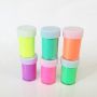 6x20ml Jars premium quality glow in the dark acrylic paint set