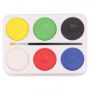 12-Color Safe Non Toxic Kids Watercolor Paint Palette