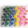 Affordable Kids Craft Acrylic Paint Pot Set 12 Pots with 12 colors.