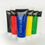 6 Vibrant Color Set Professional Heavy Body Artist Acrylic Paint 75ml Tube Each