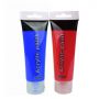 6 Vibrant Color Set Professional Heavy Body Artist Acrylic Paint 75ml Tube Each