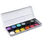 21 Assorted Colors Metallic Watercolor Paint Set