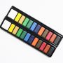 12 Half Pan Artist Professional Watercolor Paint Set in Portable Tin Box for Field Sketching & Outdoor Painting