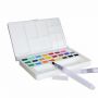 24 Assorted Travel Pocket Built-in Watercolor Palette Set