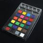 36 Colors Portable Pocket Watercolor Set with Ring Grip- 2 Water Brush Pen, 2 Sponges and Mixing Palette
