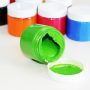 100ml Washable Tempera Paint Set for Kids with Neon Glitter Colors Included