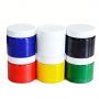 100ml Washable Tempera Paint Set for Kids with Neon Glitter Colors Included