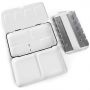 Amazon hot sale 12 transparency Watercolor Paint in Half Pans (in Tin Box)