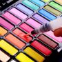 36 colors watercolor paint set