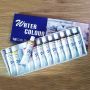 Color box 12pcs 5ml watercolor paint set