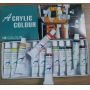 12ml 12 artist colors acrylic paint tube prices