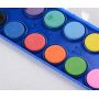 Eco Children Watercolor Paints Creative 12 Colors Nontoxic Solid Cake Watercolor Paint Set