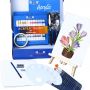 52pcs art set Acrylic Paint Artist Set Includes Colorful Acrylic Paints, Brushes, Canvas, and Palette