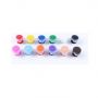 6 Strip 6 Colors Non Toxic Acrylic Color Paint 3 ML 5ML Eco Friendly Acrylic Paint